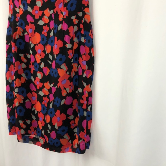 Dalia floral ruched front dress pockets NWT 4 - Picture 11 of 13